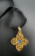 Vintage Lanvin ketting, Sieraden, Tassen en Uiterlijk, Gebruikt, Verzenden, Goud, Overige materialen