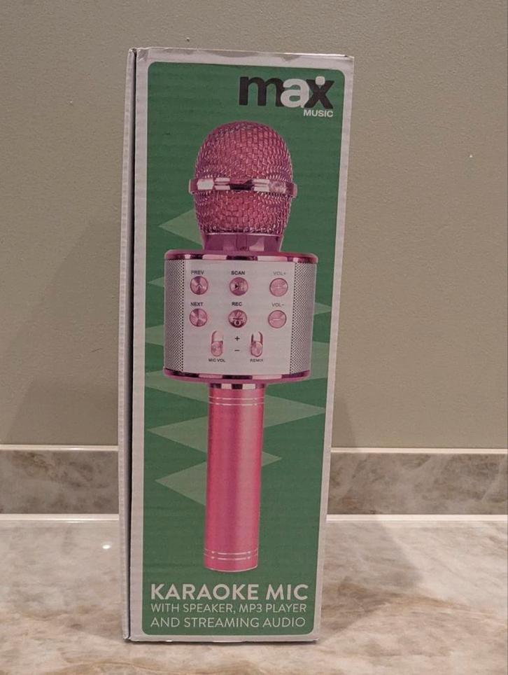 Kinder Microfoon, Audio, Tv en Foto, Karaoke-apparatuur, Nieuw, Microfoon(s), Ophalen of Verzenden