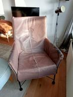 Charly stoel - Leer aan vervanging toe, Minder dan 50 cm, Gebruikt, Minder dan 75 cm, Vintage