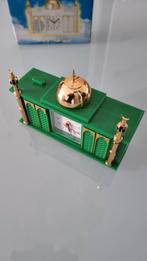 Vintage Azan Klok - Werkt op Batterijen, Ophalen of Verzenden, Gebruikt, Analoog, Wekker of Tafelklok