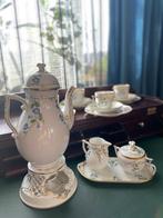 Antiek zeldzame koffieservies Herend Nyon, Meissen, Dresden, Antiek en Kunst, Antiek | Porselein, Ophalen of Verzenden