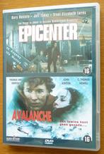 Epicenter+Avalanche. Kijkwijzer 16. Genre Actie. 2films/1dvd, Vanaf 16 jaar, Ophalen of Verzenden, Zo goed als nieuw, Actie