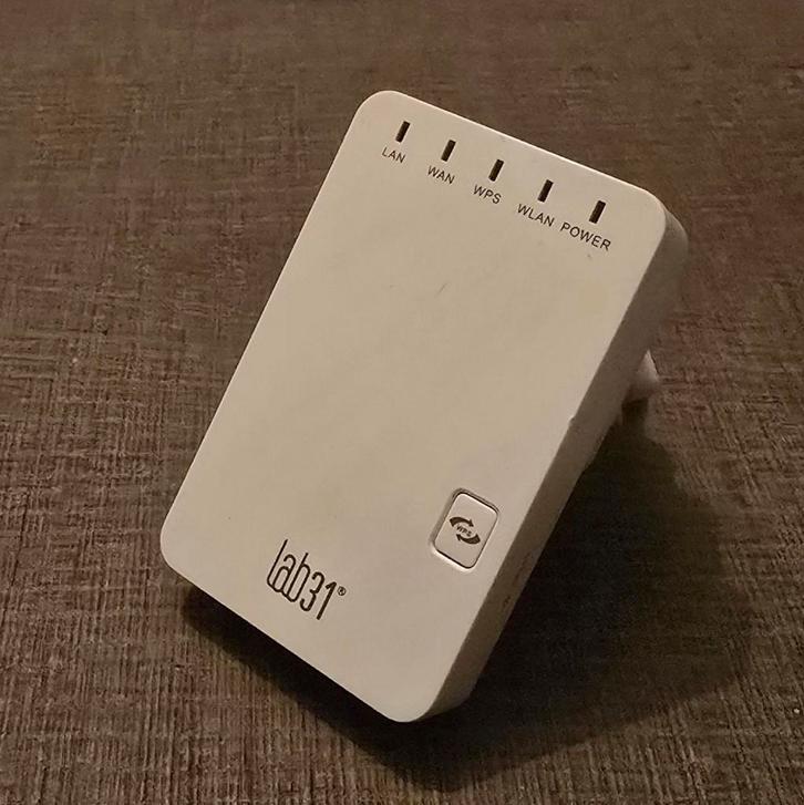 Lab31 Wifi Repeater LB-WFR01Wv2, Computers en Software, WiFi-versterkers, Ophalen of Verzenden