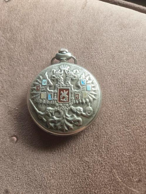Russisch Molnija Zakhorloge - Antiek, Antiek en Kunst, Antiek | Klokken, Ophalen of Verzenden
