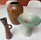 Mobach bruin vaasje 16 cm hoog, Ophalen of Verzenden