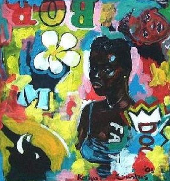 Justus Donker - Zeefdruk "Bob", Antiek en Kunst, Kunst | Schilderijen | Klassiek, Ophalen of Verzenden