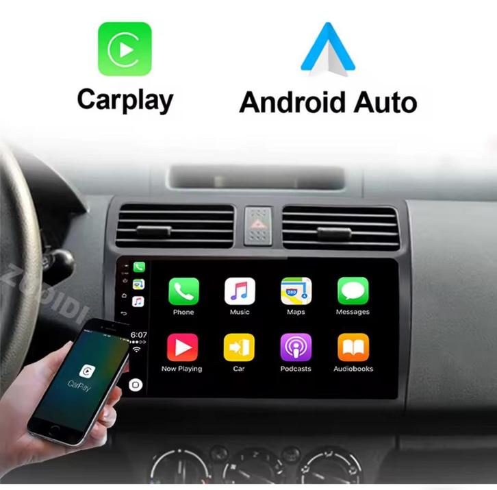 Suzuki Swift CarPlay Android Auto Autoradio 10.1 Inch usb, Auto diversen, Autoradio's, Nieuw, Ophalen of Verzenden