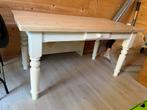 Grenen eettafel of bureau. 147 lang 75 breed en 77 hoog., Ophalen, Gebruikt, 100 tot 150 cm, 50 tot 100 cm
