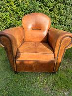 Exclusieve royale schapenleren fauteuil., Huis en Inrichting, Fauteuils, Ophalen, ., ., .