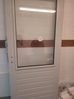 T.k. hardhouten buitendeur met isolatieglas, Ophalen, 80 tot 100 cm, Nieuw, Buitendeur