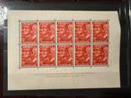 Nederland 1942 Legioenblok V402 postfris, Postzegels en Munten, Postzegels | Nederland, Na 1940, Verzenden, Postfris