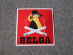 BELGA SIGARETTEN EMAILLE RECLAMEBORD, Ophalen, Zo goed als nieuw, Reclamebord
