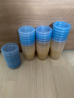 Bewaarbakjes, bewaarbekers hapjes of moedermelk Avent, Kinderen en Baby's, Babyvoeding en Toebehoren, Ophalen of Verzenden, Gebruikt