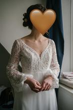 Trouwjurk maat 36, Ophalen, Zo goed als nieuw, Wit, Trouwjurk