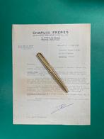 Chapuis Frérer Motorcycle Factory Letter 1939 FRA (Org.), Ophalen of Verzenden, Gebruikt, Motoren