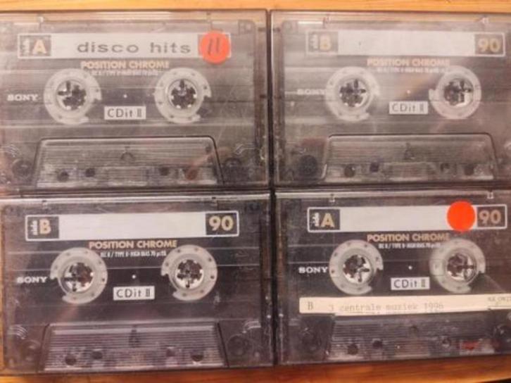 Sony CDit-II 90 26 stuks, Cd's en Dvd's, Cassettebandjes, Gebruikt, Voorbespeeld, Overige genres, 2 t/m 25 bandjes, Verzenden