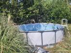 Zwembad doorsnede 4,4 met toebehoren, Gebruikt, Rond, 300 cm of meer, 200 tot 400 cm