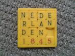 Nederlanden 1845, verzekering: schuifpuzzel, Ophalen of Verzenden, Gebruikt