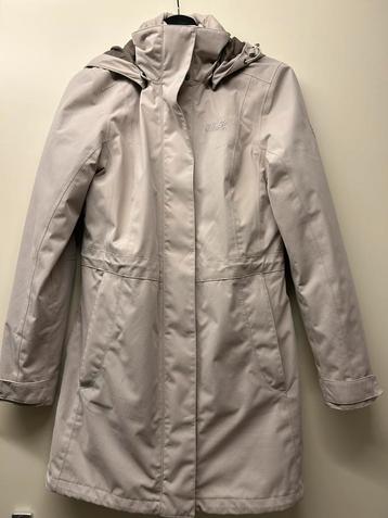 Jack Wolfskin 3 in 1 jas beige maat XS beschikbaar voor biedingen