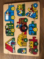 Houten puzzel, Ophalen of Verzenden, Minder dan 10 stukjes, Gebruikt, 6 maanden tot 2 jaar