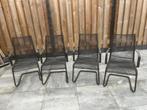 IKEA Vasman tuinstoelen - 4 stuks, Tuin en Terras, Ophalen of Verzenden, Gebruikt, Metaal, Stapelbaar