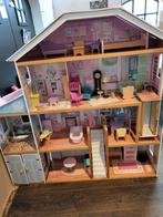 💜Kidkraft - prachtig poppenhuis/ Barbie huis 128cm💜, Kinderen en Baby's, Speelgoed | Poppenhuizen, Ophalen, Zo goed als nieuw