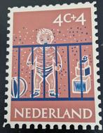 Nederland 1959 - kinderbedankkaart scholen, Postzegels en Munten, Ophalen of Verzenden, Na 1940, Gestempeld