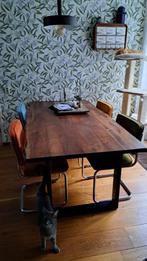 4x keukenstoel, zuiver, Huis en Inrichting, Stoelen, Ophalen, Gebruikt, Overige kleuren, Metaal