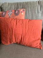 Dutch Decor Linnen Kussen - Oranje, Ophalen of Verzenden, Zo goed als nieuw, Oranje, Rechthoekig