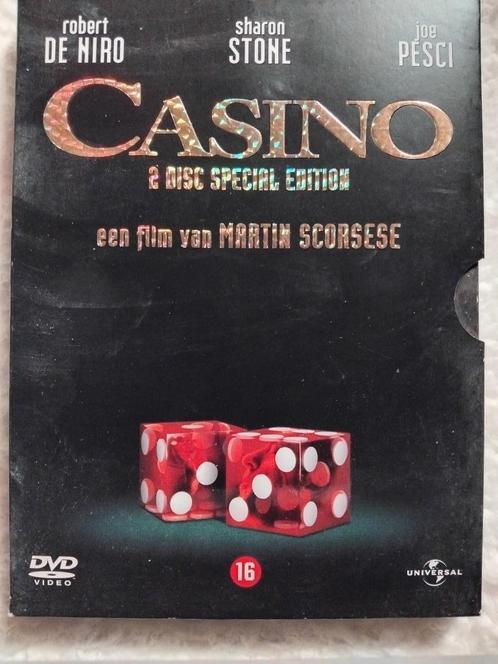 Casino Martin Scorsese, Cd's en Dvd's, Dvd's | Thrillers en Misdaad, Gebruikt, Actiethriller, Vanaf 12 jaar, Verzenden