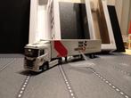 166 wsi scania cr20 van den heuvel oplegger 1:87 herpa truck, Ophalen of Verzenden, Nieuw, Bus of Vrachtwagen, Herpa