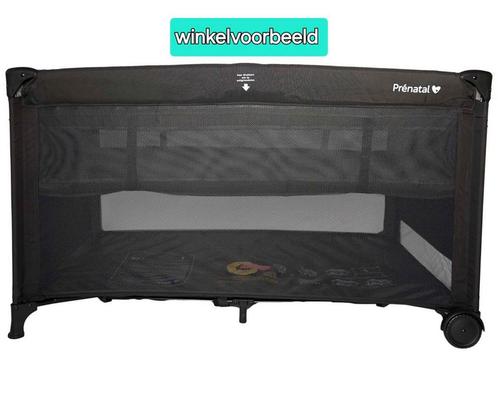 Logeerbed, campingbedje met matras, Kinderen en Baby's, Kinderkamer | Bedden, Gebruikt, Minder dan 140 cm, Minder dan 70 cm, Ophalen