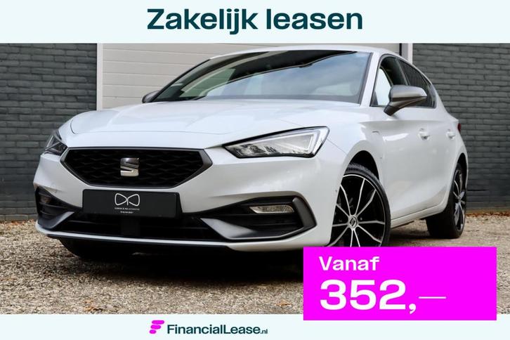 SEAT Leon 1.4 TSI eHybrid PHEV FR | NAVI | CARPLAY | STUURWI, Auto's, Seat, Bedrijf, Lease, Financial lease, Leon, ABS, Achteruitrijcamera