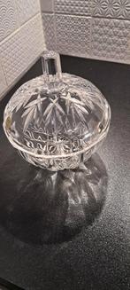 Kristallen bonbonniére, geen beschadigingen., Antiek en Kunst, Antiek | Glas en Kristal, Ophalen of Verzenden