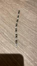 Boccia armband unisex, Ophalen of Verzenden, Gebruikt, Zilver, Overige materialen