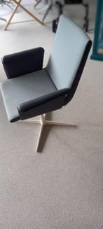 4 stoelen - Bert Plantagie - leer en stof - € 25 per stoel, Huis en Inrichting, Complete eetkamers, Ophalen of Verzenden, Gebruikt