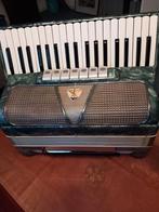 80bs Rossini accordeon, Muziek en Instrumenten, Accordeons, 80-bas, Zo goed als nieuw, Met riemen, Toetsaccordeon