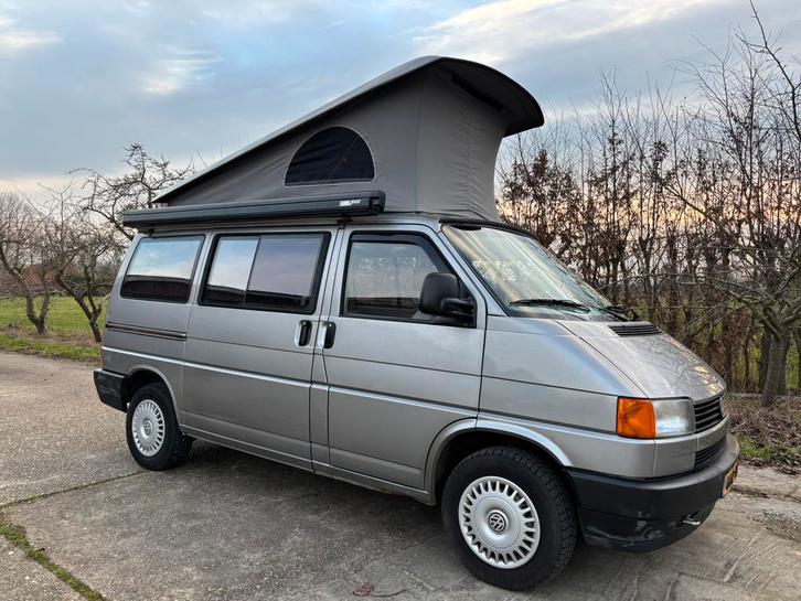 VW T4 Camper 4persoons, Caravans en Kamperen, Campers, Bedrijf, tot en met 4, Buscamper of Camperbus, Volkswagen, Overige merken