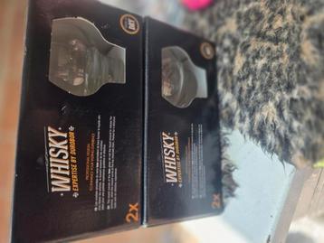 Originele whiskey glazen nieuw in doos!  beschikbaar voor biedingen