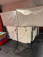 SOFTBOX SET FOTOSTUDIO NIEUWSTAAT, Audio, Tv en Foto, Fotografie | Fotostudio en Toebehoren, Ophalen of Verzenden, Zo goed als nieuw