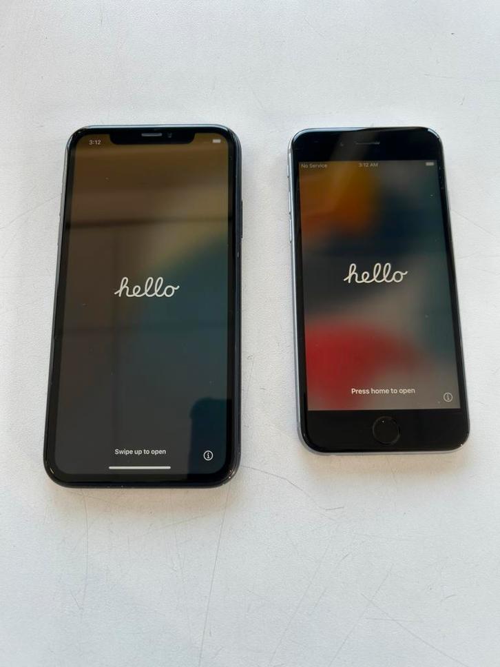 HUISVONST IPHONE XR EN IPHONE 6S zie foto’s en omschrijving, Telecommunicatie, Mobiele telefoons | Apple iPhone, Gebruikt, 64 GB