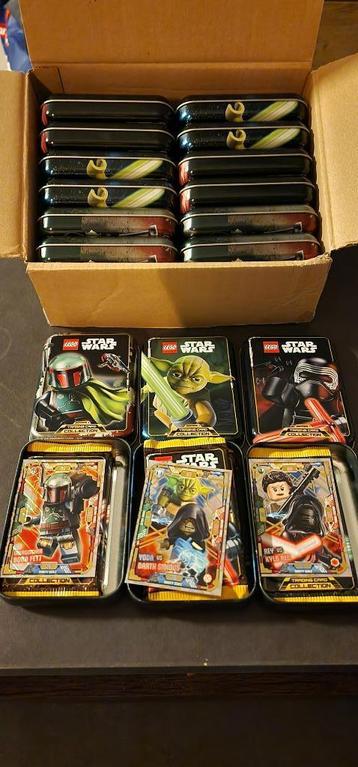 Nieuw: Lego Star Wars 85x Trading cards series 1 booster  beschikbaar voor biedingen
