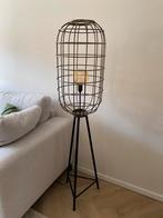 Vloerlamp martzwart / brons, Huis en Inrichting, Lampen | Vloerlampen, Ophalen, Zo goed als nieuw, Metaal, 150 tot 200 cm