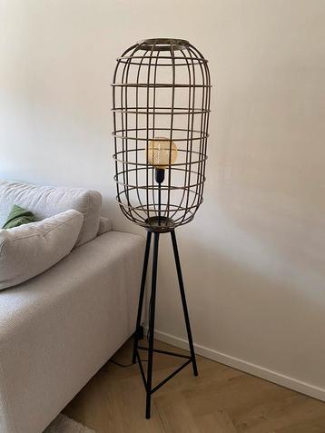 Vloerlamp martzwart / brons beschikbaar voor biedingen