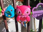 Hangspeeltje voor kinderwagen / autostoel - speelgoed uil, Ophalen of Verzenden, Gebruikt, Overige typen, Met geluid