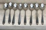 Set van 8 zilverkleurige likeur lepeltjes, Antiek en Kunst, Antiek | Bestek, Ophalen of Verzenden