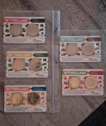 Nederland Ik Hou van Holland Coincard Complete Serie beschikbaar voor biedingen