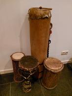 Diverse Afrikaanse trommels, Gebruikt, Ophalen of Verzenden
