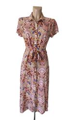 Soaked in Luxury maxi jurk S, Ophalen of Verzenden, Zo goed als nieuw, Roze, Maat 36 (S)