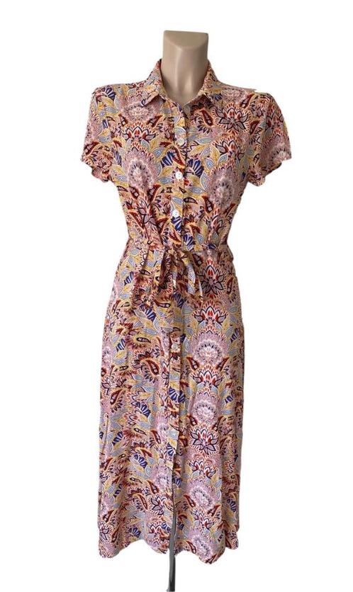 Soaked in Luxury maxi jurk S, Kleding | Dames, Jurken, Zo goed als nieuw, Maat 36 (S), Roze, Onder de knie, Ophalen of Verzenden